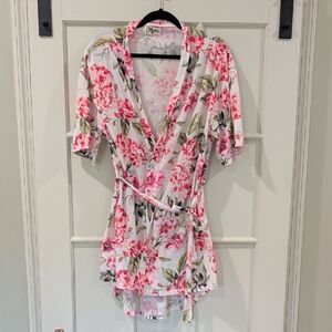 Show Me Your MuMu Pink Floral Robe